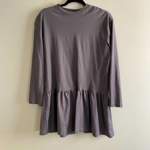 Grey tshirt dress size small